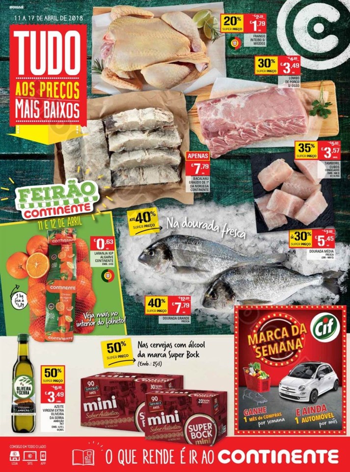 Antevisão Folheto CONTINENTE Madeira Promoções 