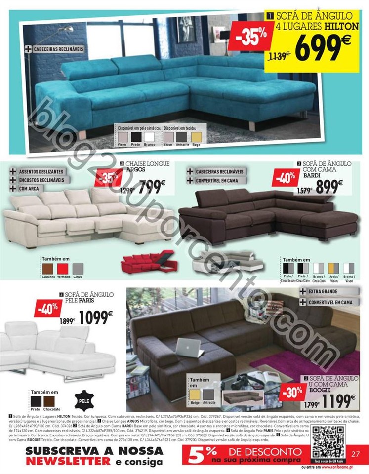Antevisão Folheto CONFORAMA Promoções de 28 jul