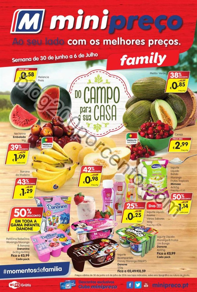 Antevisão Folheto MINIPREÇO Family promoções d
