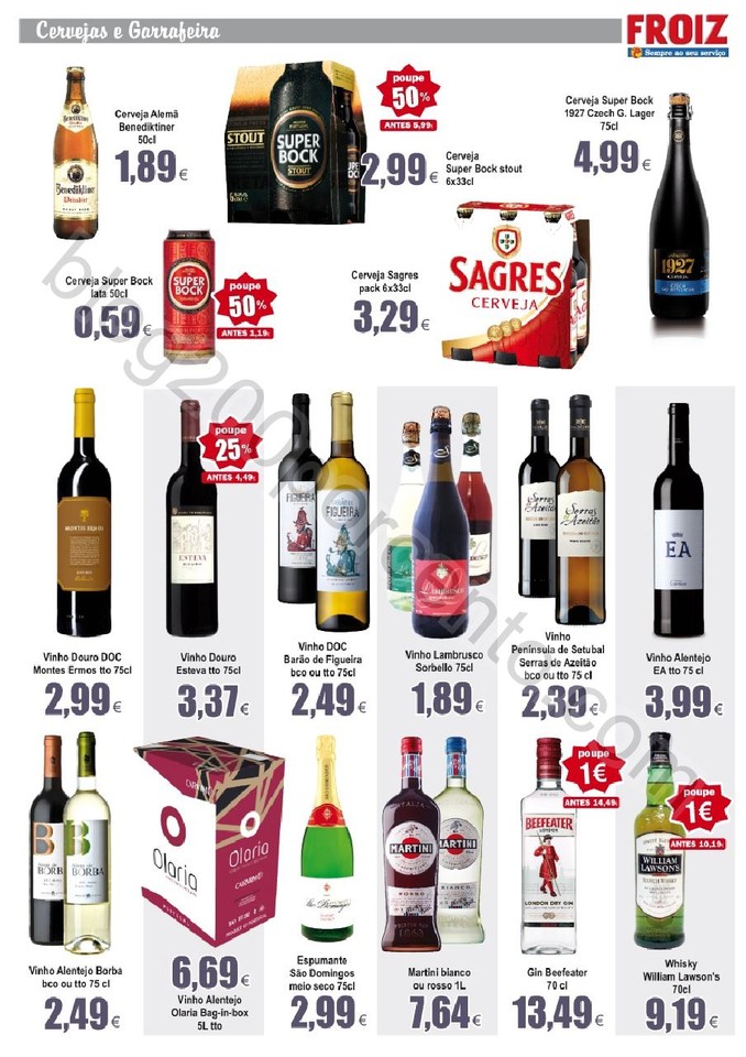 Novo Folheto FROIZ Promoções até 24 novembro p1