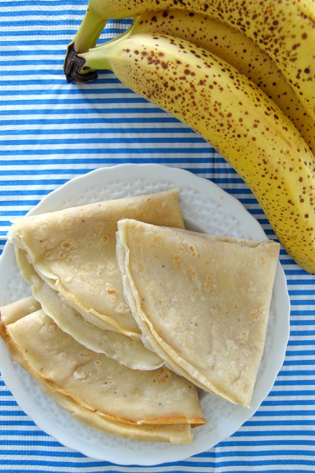 crepes de banana