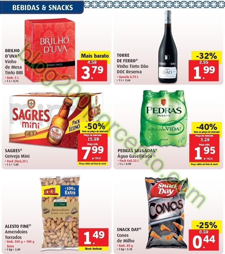Antevisão Folheto LIDL Promoções de 3 a 6 març