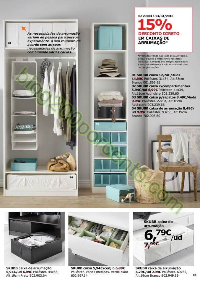 Antevisão Folheto IKEA Promoções de 29 março a