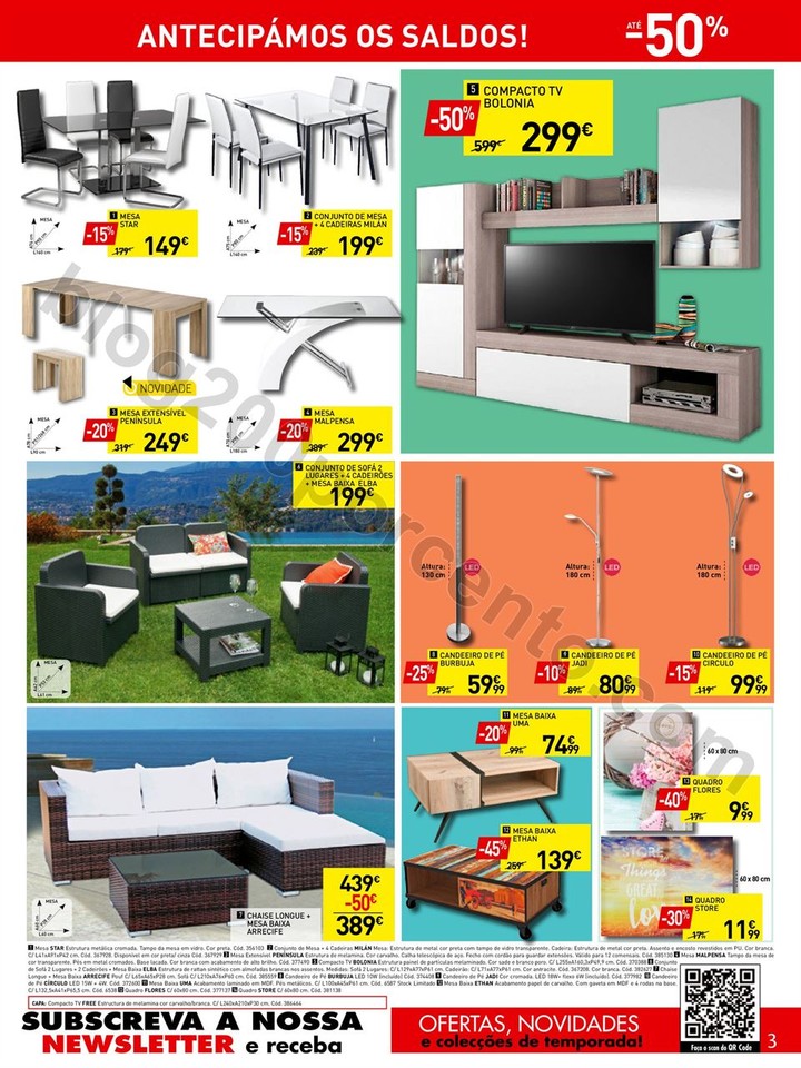 Antevisão Folheto CONFORAMA Saldos promoções de