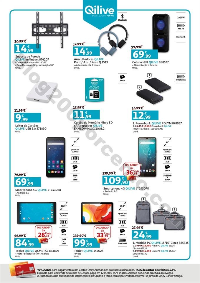 Antevisão Folheto AUCHAN 25 dias tecnologia + ret