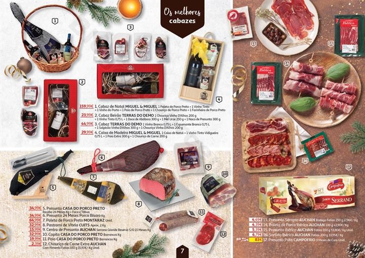 Antevisão Folheto AUCHAN Natal Gourmet Promoçõe