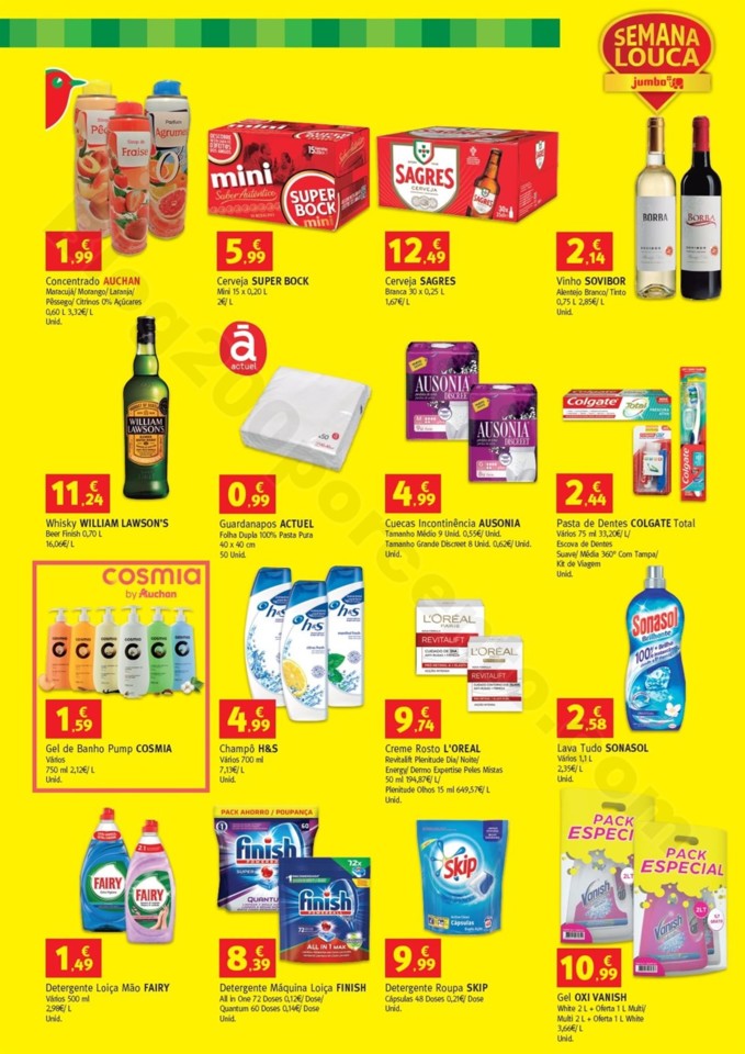 Antevisão Folheto JUMBO Semana Louca Promoções 