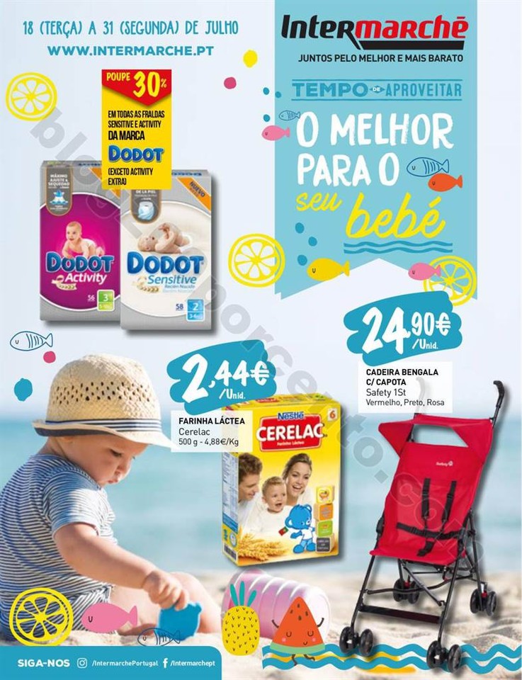Antevisão Folheto Extra INTERMARCHÉ Bebé promo