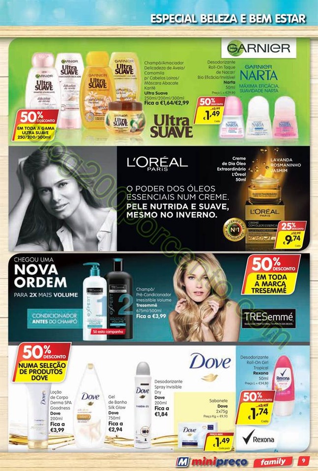 Antevisão Folheto MINIPREÇO Family promoções d