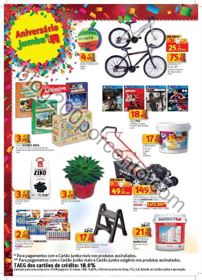 Antevisão Folheto JUMBO Aniversário Promoções 
