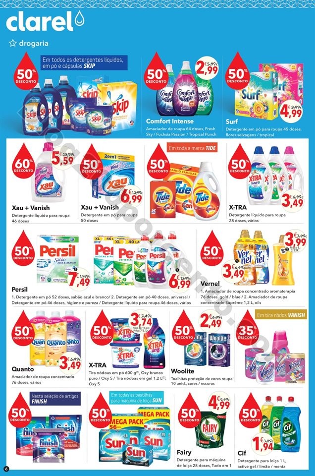 Antevisão Folheto CLAREL Promoções de 8 a 21 no