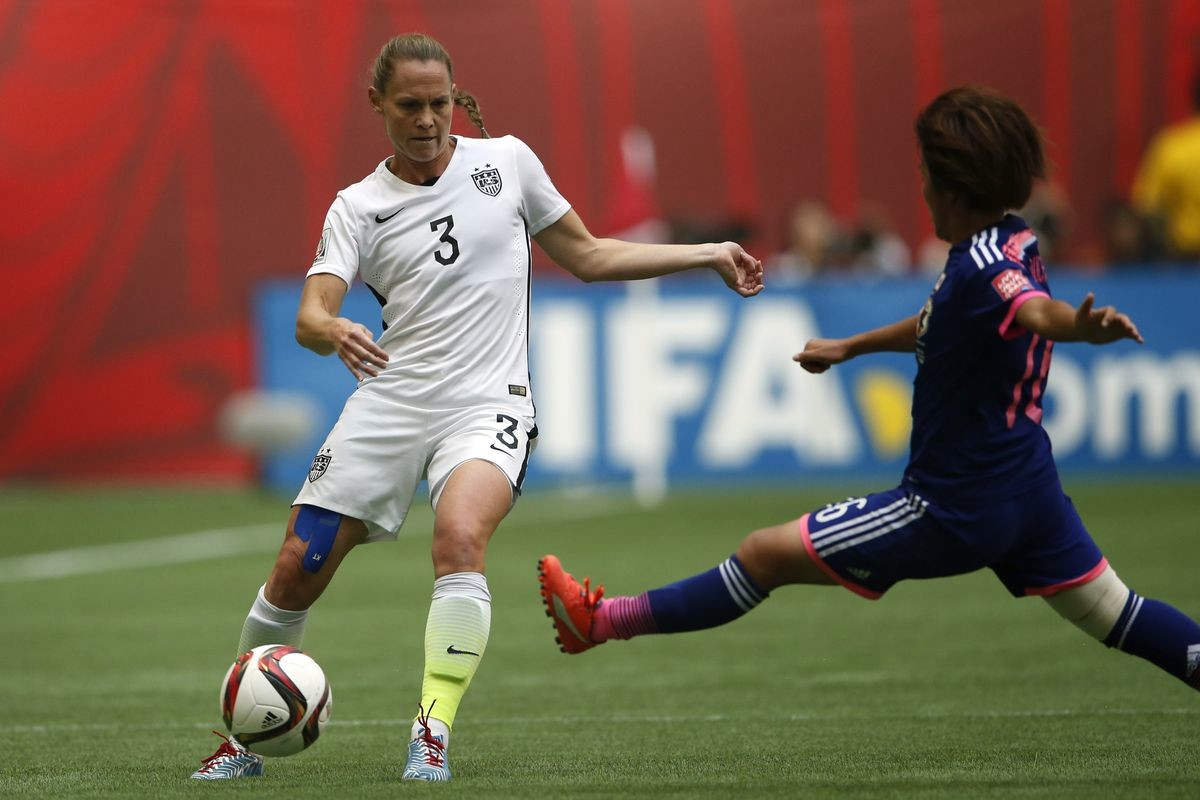 Christie Rampone na despedida Christie Rampone na despedida