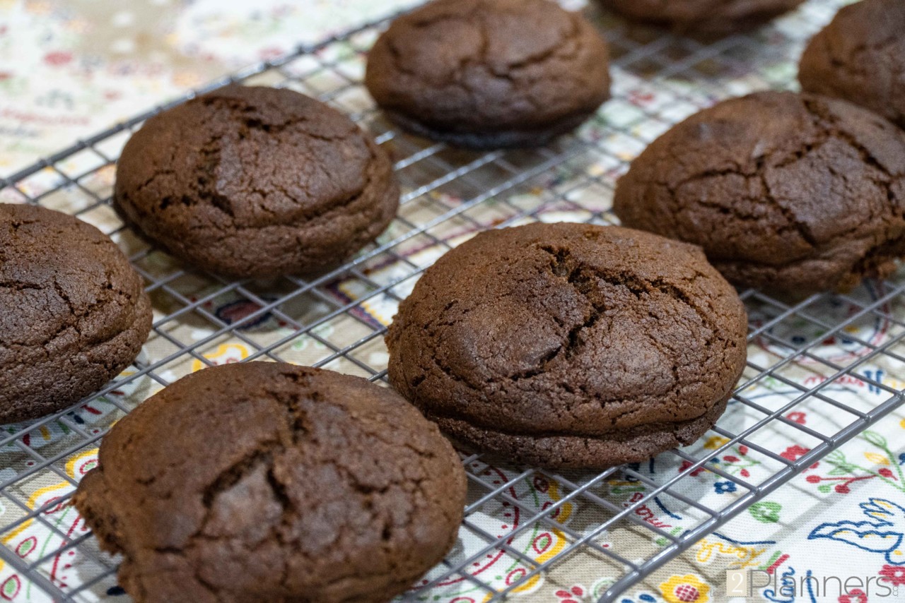 Double Chocolate Chunk Cookies Recipe - The2Planners