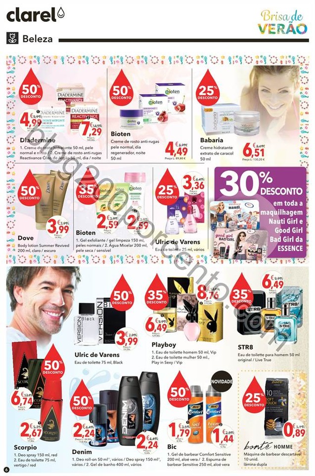 Antevisão Folheto CLAREL Promoções de 16 a 29 j