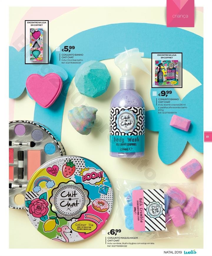 Antevisão Folheto WELLS Natal extra online promo