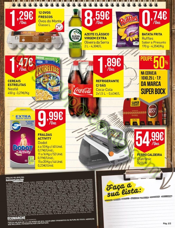 Antevisão Folheto INTERMARCHÉ Fim de semana de 3