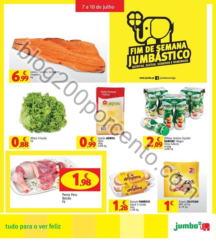 Antevisão Folheto JUMBO Fim de semana de 7 a 10 j