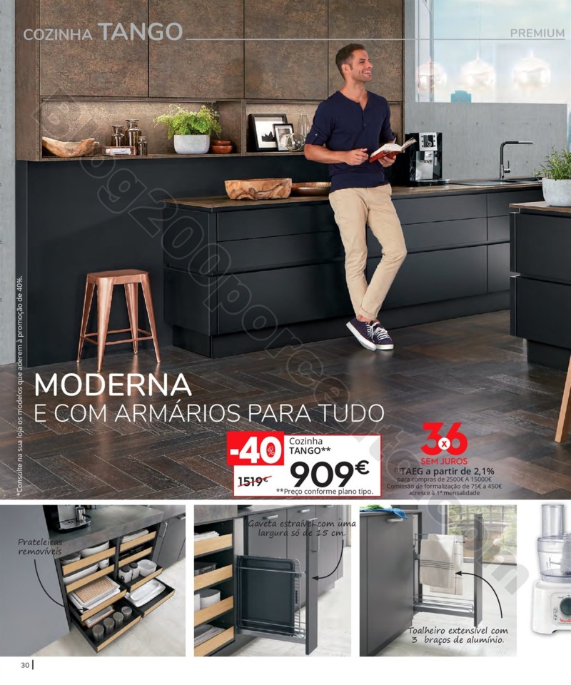 Antevisão Folheto CONFORAMA Cozinhas promoções 