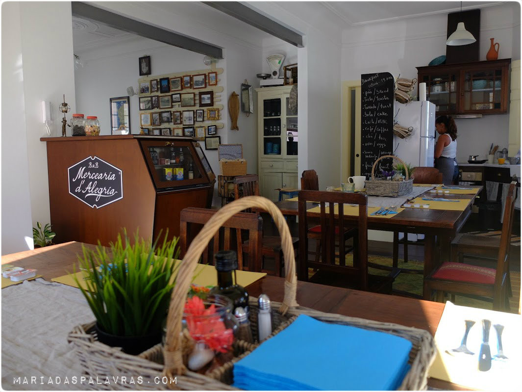 Receção da Mercearia d'Alegria | EXperiência Odisseias, Maria das Palavras