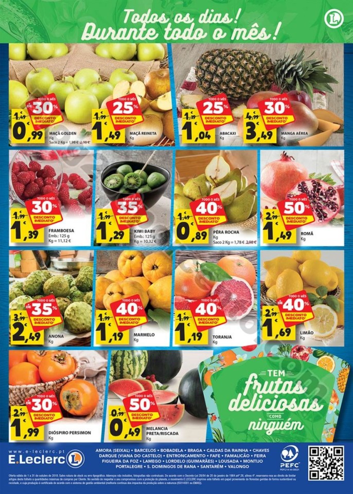 Antevisão Folheto E-LECLERC Frescos promoções d
