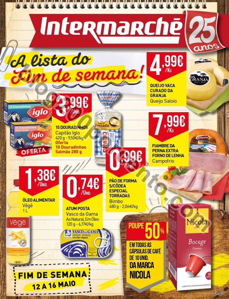 Antevisão Folheto INTERMARCHÉ Fim de semana de 1