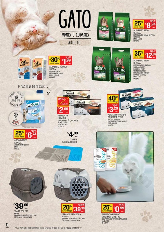 Antevisão Folheto CONTINENTE Feira animal de 26 s
