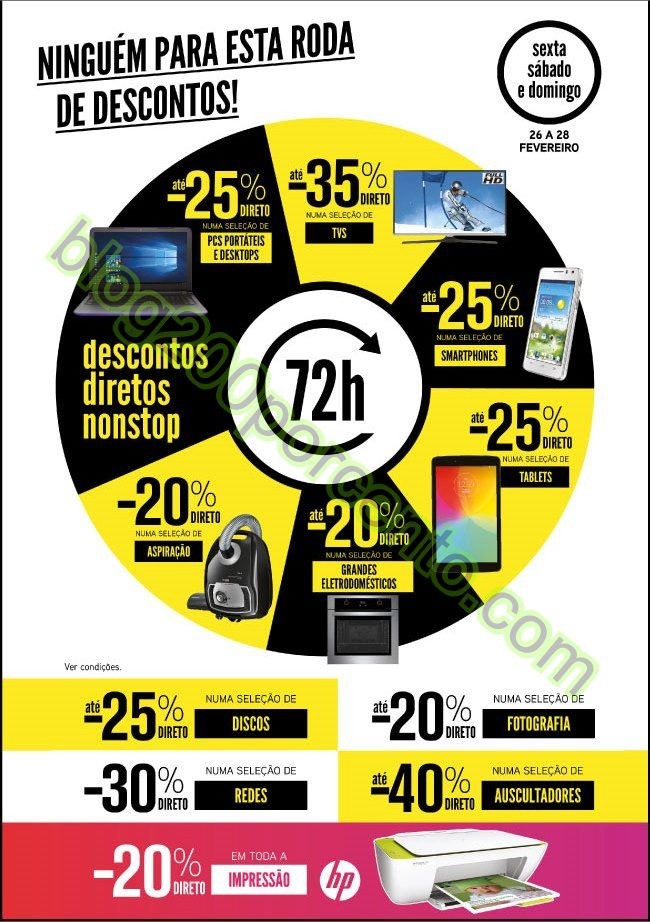 Antevisão 72h de descontos RADIO POPULAR de 26 a 