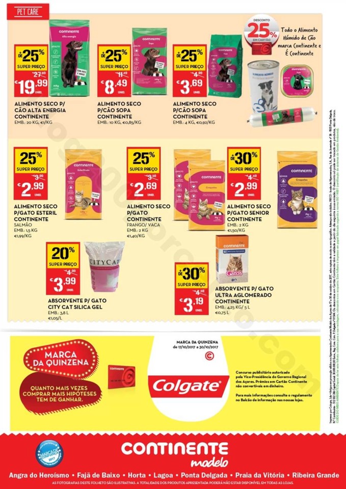 Antevisão Folheto CONTINENTE Açores Promoções 