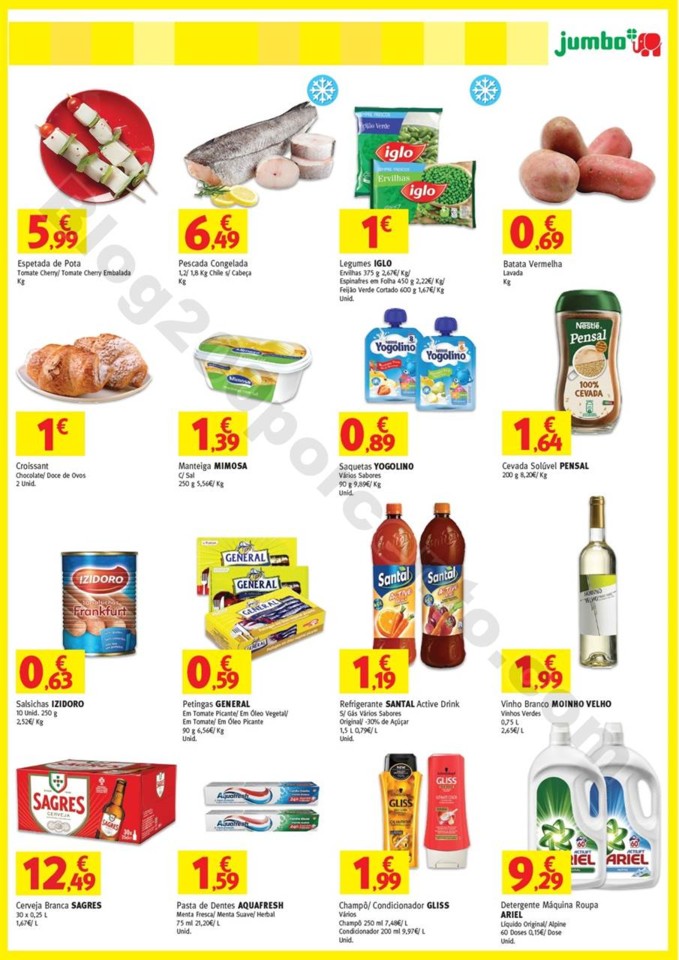 Antevisão Folheto JUMBO Fim de semana promoções