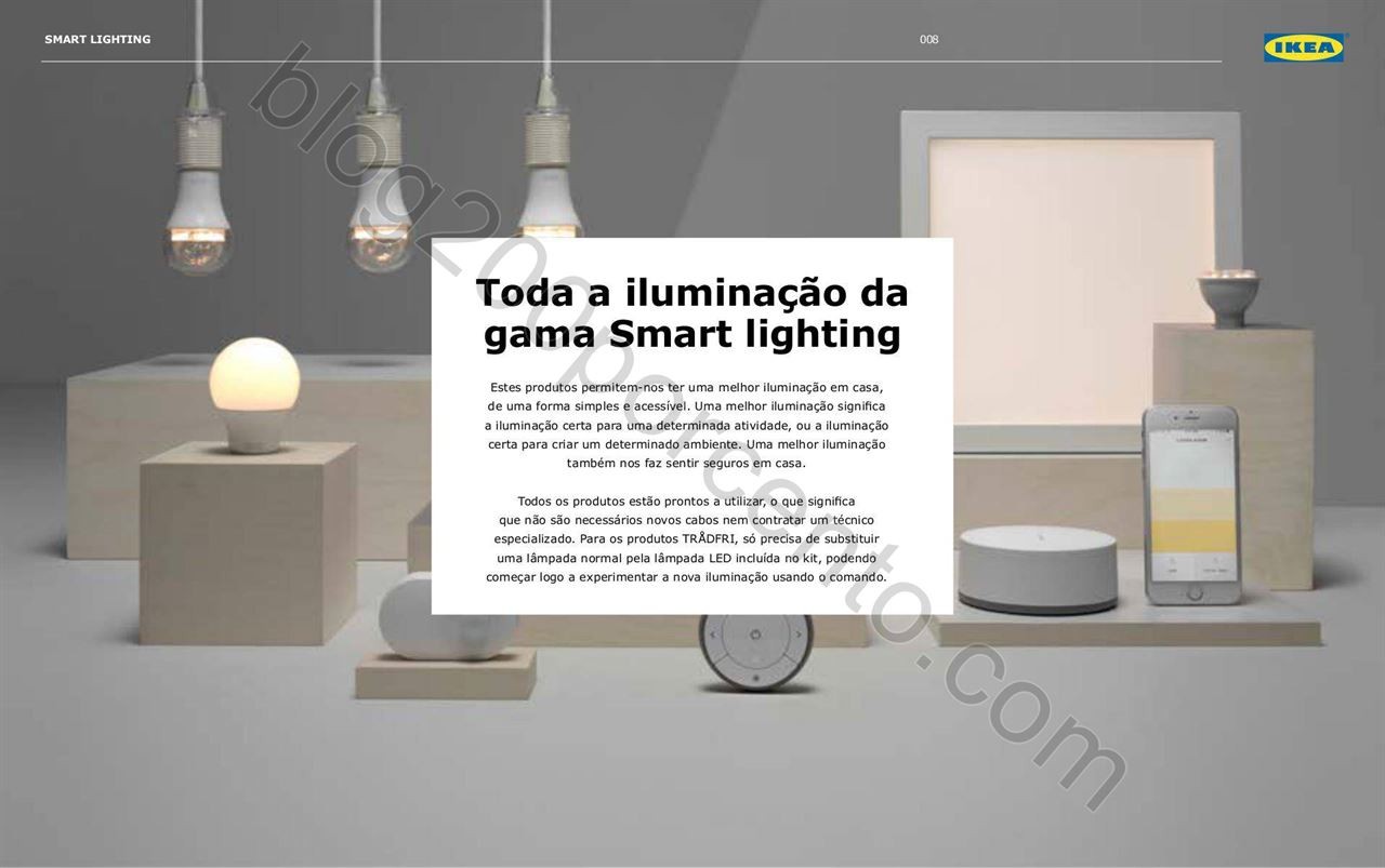 Antevisão Folheto IKEA Smart Lighting promoções
