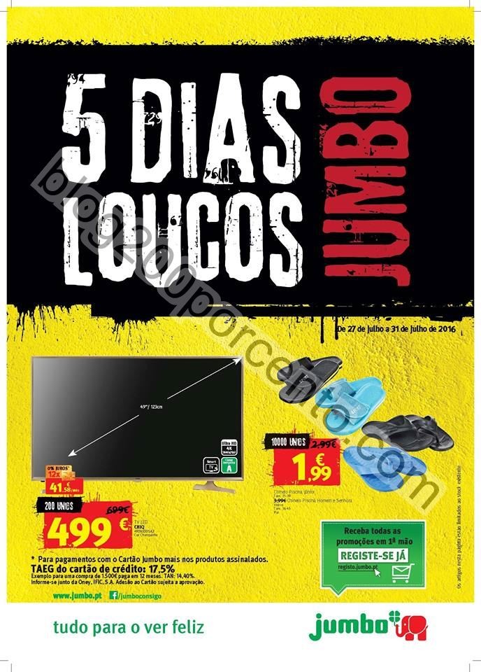 Antevisão Folheto JUMBO 5 dias loucos promoções