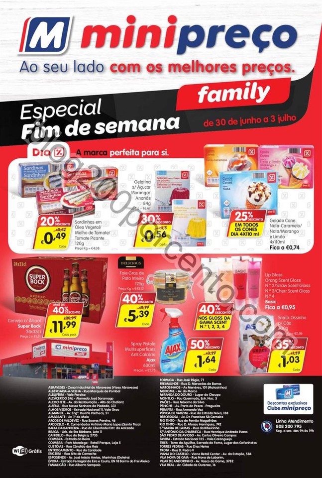 Antevisão Folheto MINIPREÇO Family promoções d