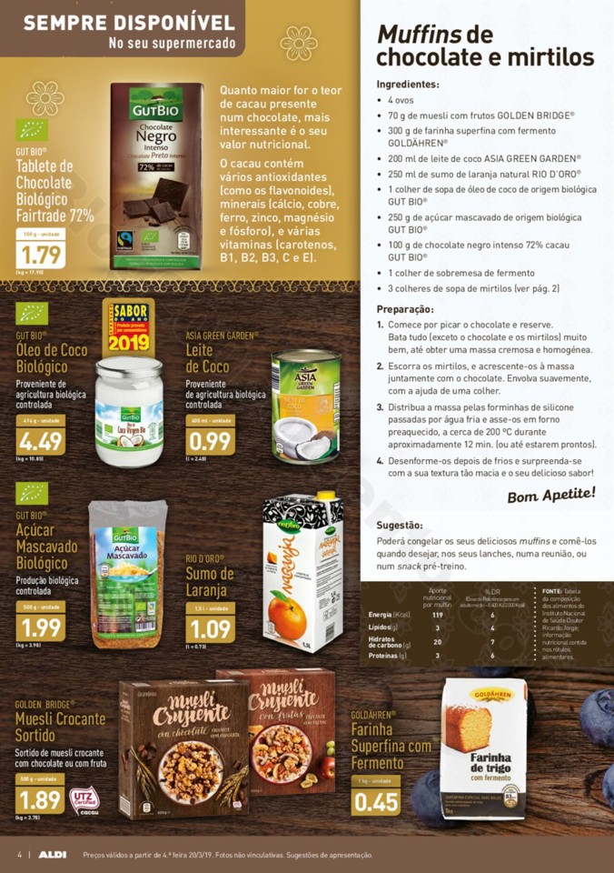 Antevisão Folheto ALDI Promoções a partir de 20