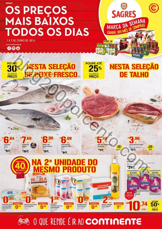Antevisão Folheto CONTINENTE - MODELO Madeira pro