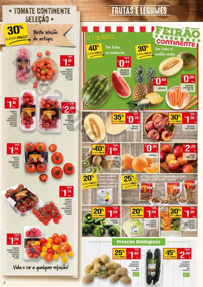 Antevisão Folheto CONTINENTE promoções de 7 a 1