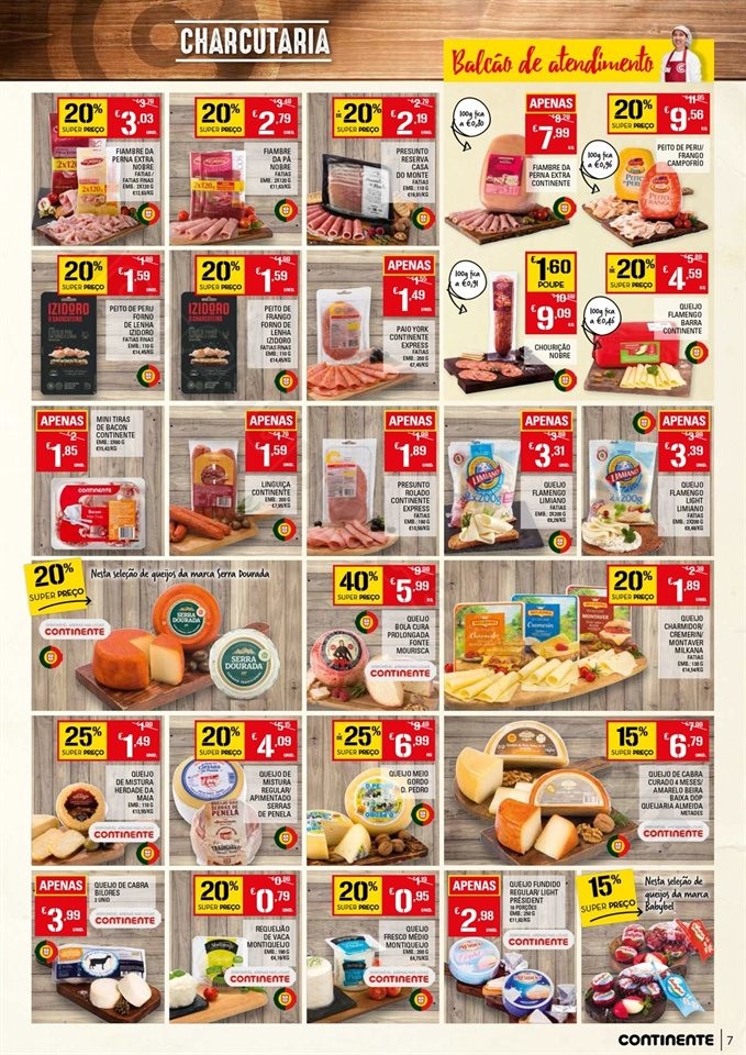 Antevisão Folheto CONTINENTE Promoções de 5 a 1