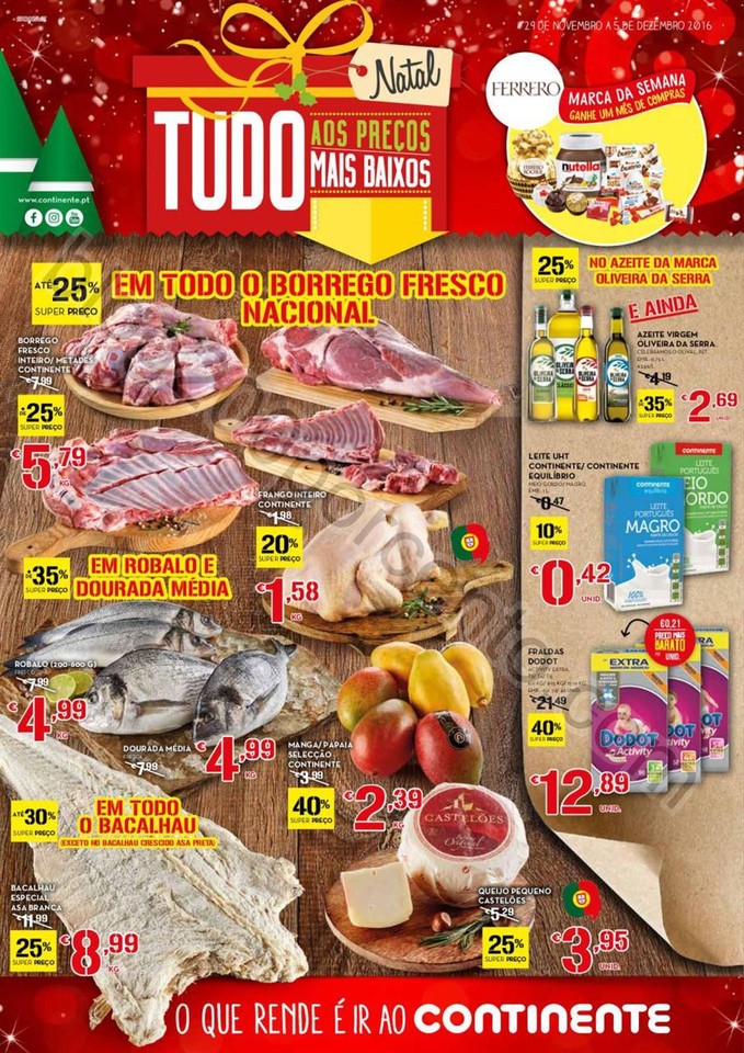 Antevisão Folheto CONTINENTE Promoções de 29 no