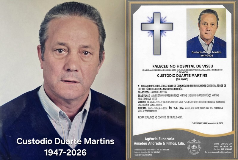 FOTO DE CUSTODIO DUARTE MARTINS -78 ANOS (CARVALHA