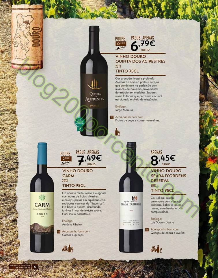 Antevisão Folheto PINGO DOCE Vinhos e Sabores de 