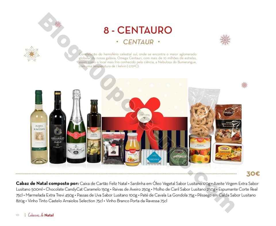Antevisão Folheto CONTINENTE Cabazes de Natal 201