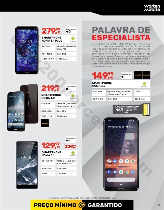 Antevisão Folheto WORTEN Mobile Promoções de 30