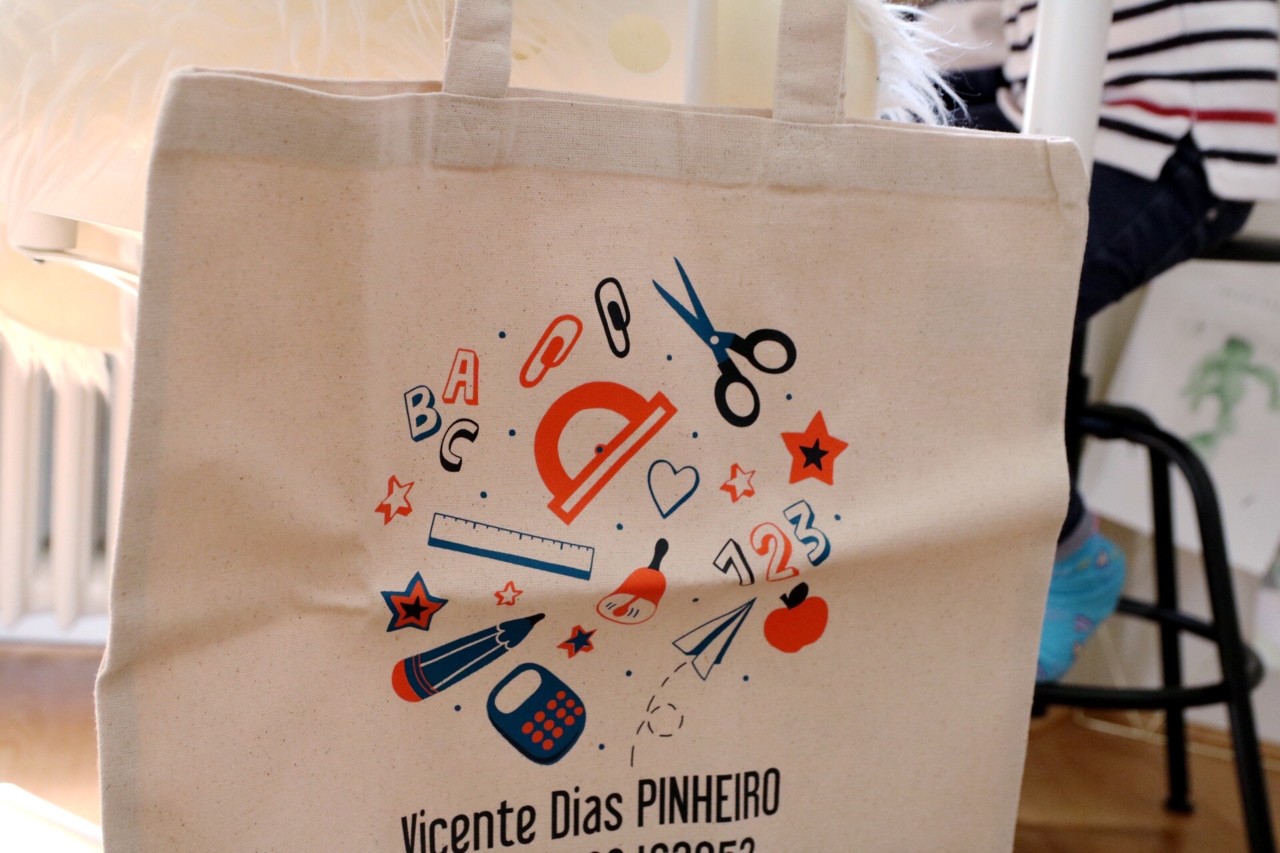 tote bag criança personalizado Ludilabel