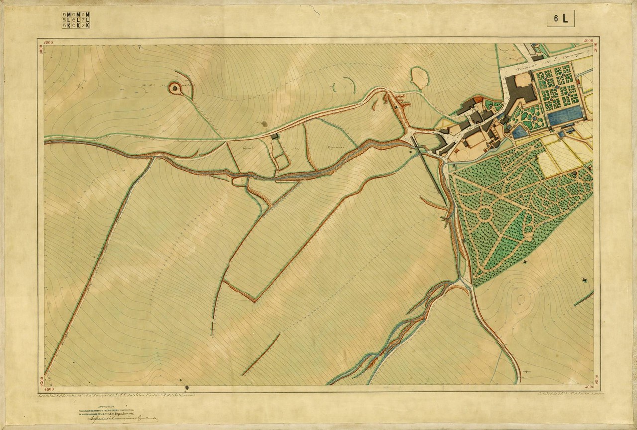Planta Topográfica de Lisboa 6 L, 1908, de Albert