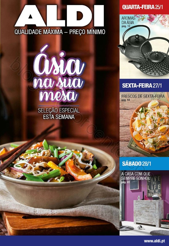 Antevisão Folheto ALDI Promoções a partir de 25