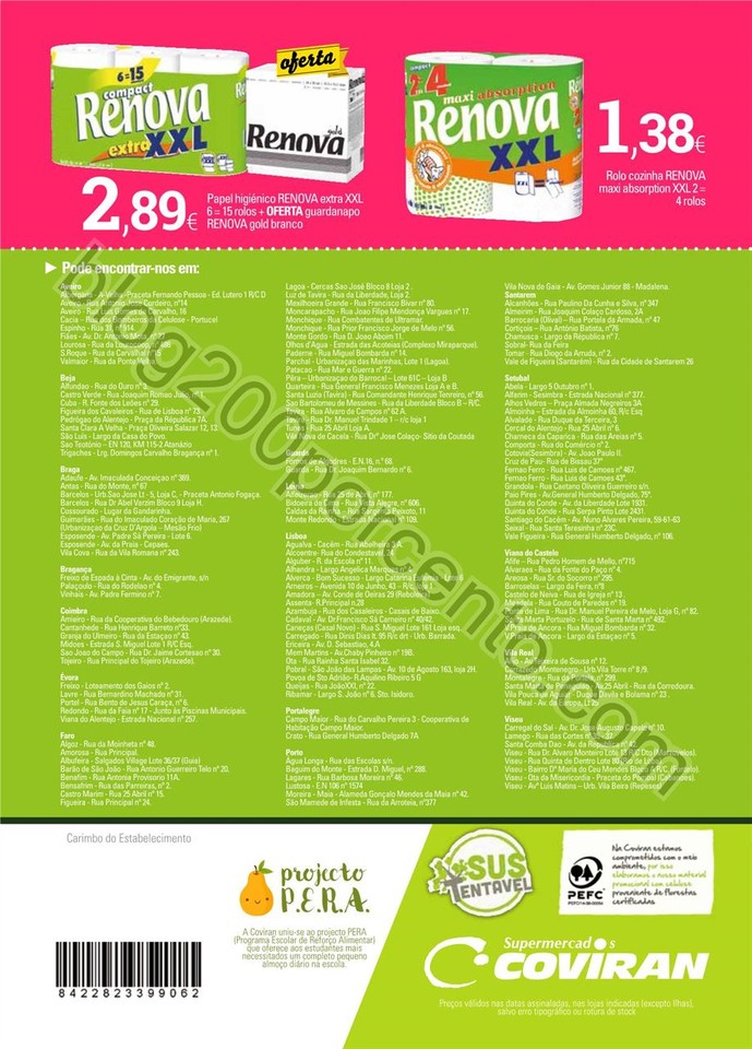 Antevisão Folheto COVIRAN promoções de 20 setem