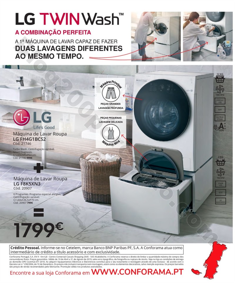 Antevisão Folheto CONFORAMA Cozinhas promoções 