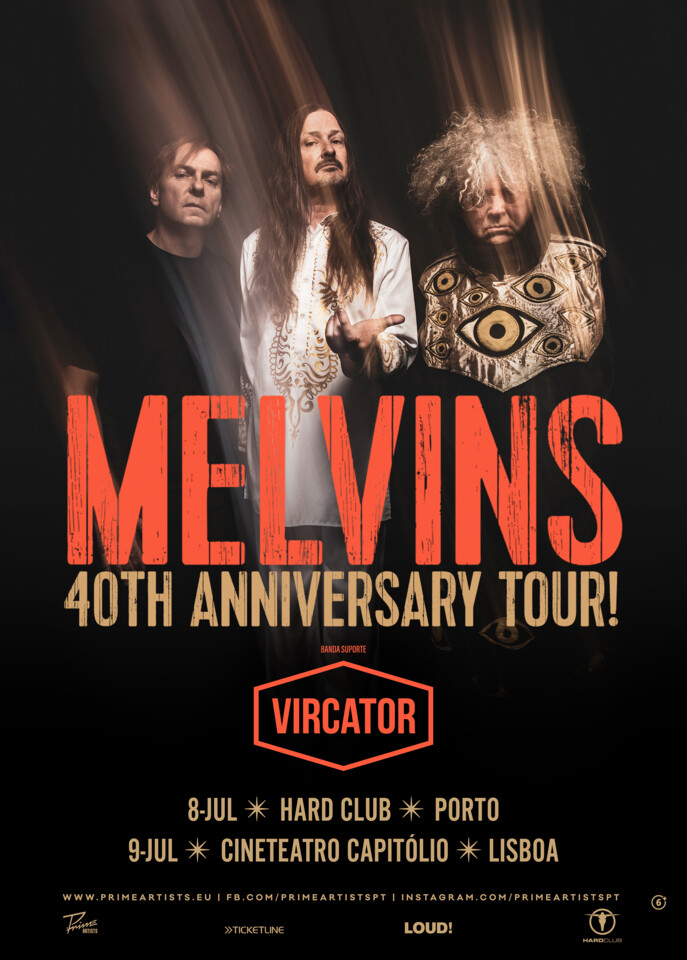 VIRCATOR confirmados como suporte dos Melvins em Portugal! - Metal Global