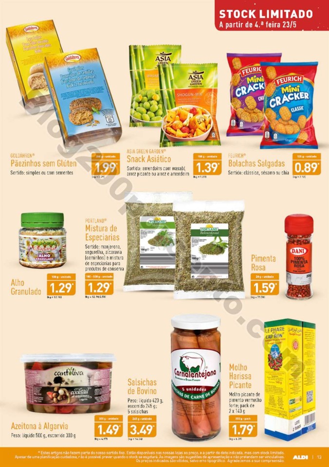 Antevisão Folheto ALDI Promoções a partir de 23