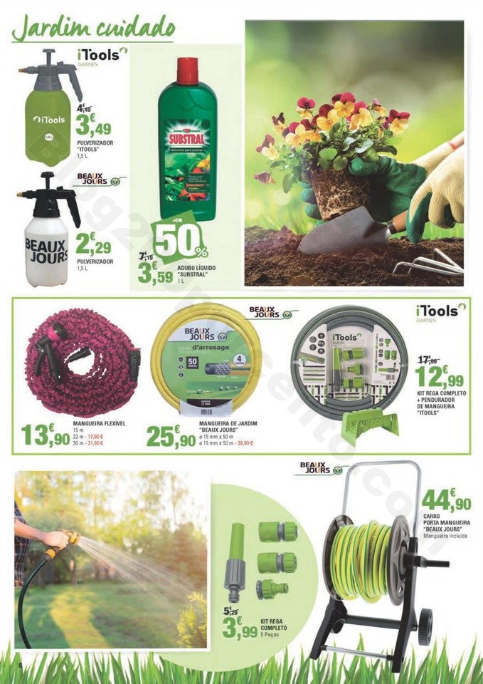 Antevisão Folheto E-LECLERC Especial jardim promo