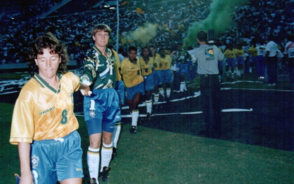 Meg fez carreira nas balizas